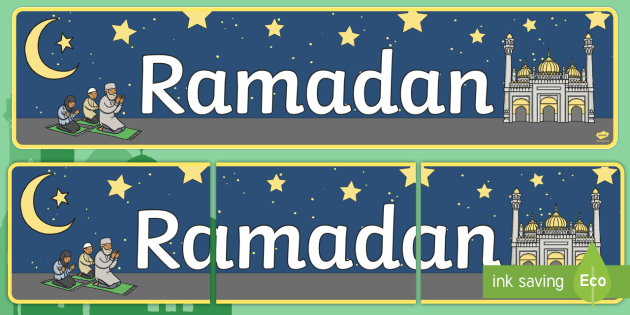 Ramadan Display Banner | KS1 Primary Resources