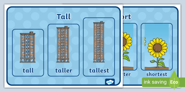 Tall and Short Word Mat