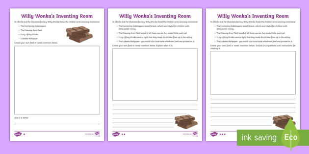 The Inventing Room Differentiated Worksheet Worksheets