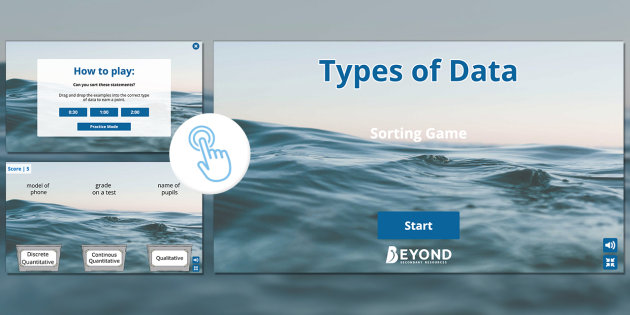 Types of Data - Sorting Activity | AS Level Maths | Beyond