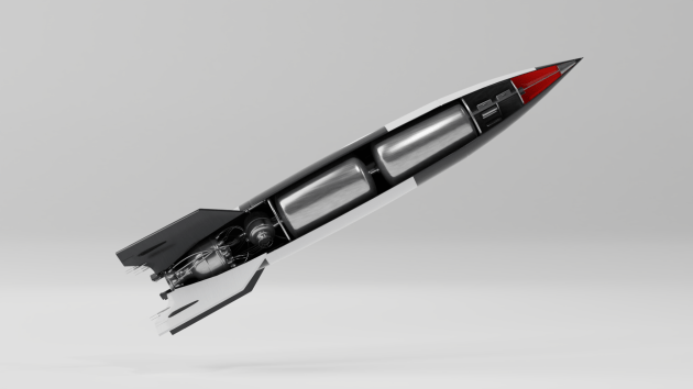 3D Model: Second World War - V2 Rocket (teacher made)