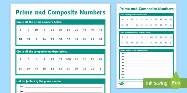 Prime Numbers Math Classroom Educational School Teaching Aid NEW POSTER 