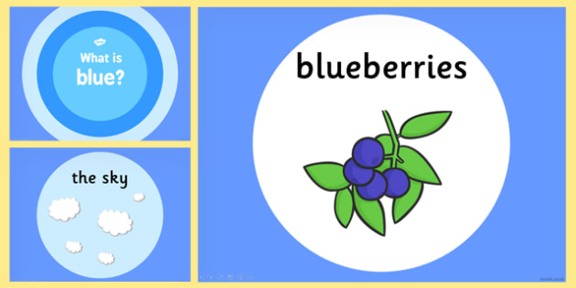 What is Blue Colour PowerPoint (teacher made)