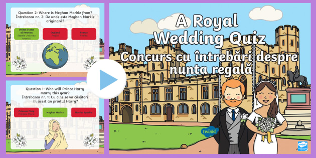 Image for the royal wedding quiz questions