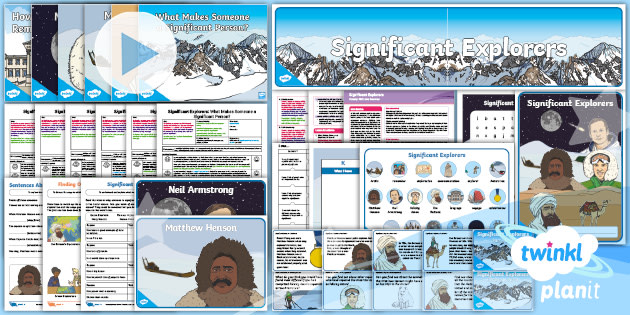 History: Significant Explorers KS1 Unit Pack (teacher Made)