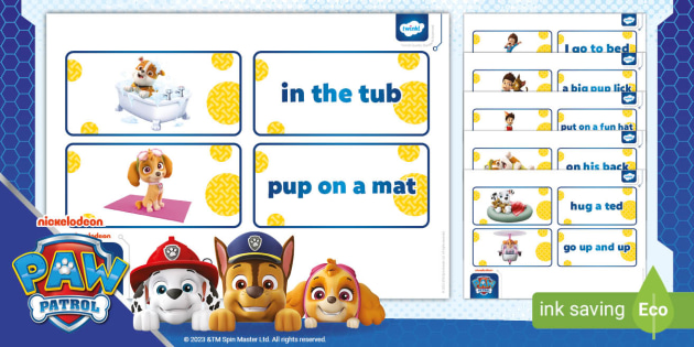 PAW Patrol Partnerships - Twinkl Partnerships New Zealand