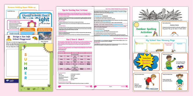 Year 2 Term 4 Week 9 Remote Home Learning Pack