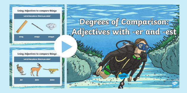 Degrees of Comparison: Using Suffixes –er and –est