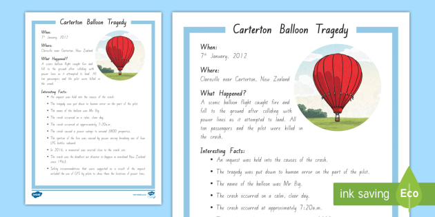 hot air balloon facts
