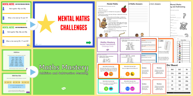 KS2 Year 5 Mental Maths Games (teacher made)