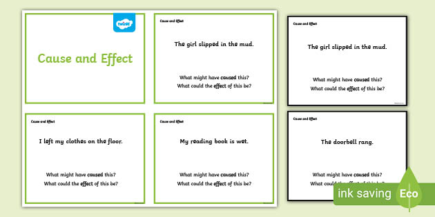 cause and effect english