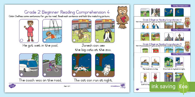 Grade　Reading　Pack　Comprehension　Beginner　South　Africa