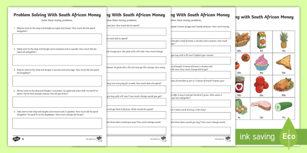 problem solving with south african money
