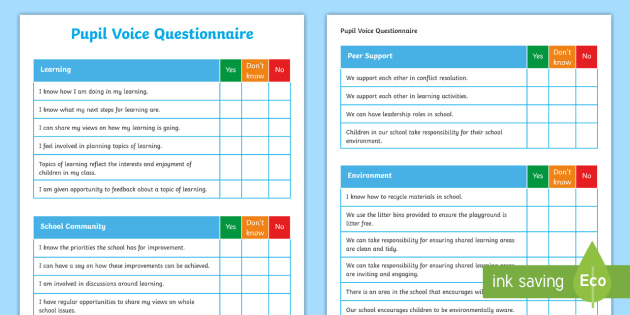 Pupil Voice Children s Questionnaire Form pupil-voice-children-s-questionnaire-form