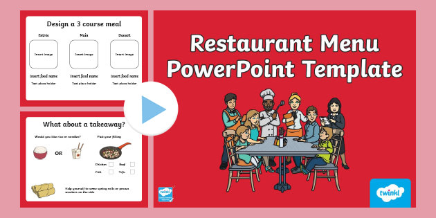 Mẫu powerpoint thực đơn nhà hàng: Thiết kế một thực đơn nhà hàng hấp dẫn là một vấn đề quan trọng trong kinh doanh nhà hàng. Với các mẫu powerpoint thực đơn nhà hàng, bạn sẽ có thêm những ý tưởng sáng tạo để tạo ra những thực đơn độc đáo và thu hút khách hàng.