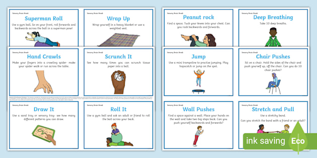 Sensory Brain Break Autism Activities Twinkl NZ