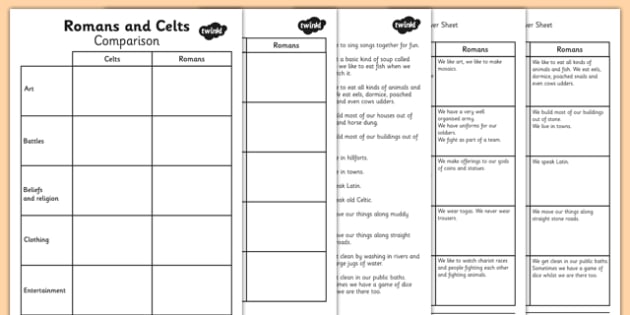 Celtic Activities - Twinkl Homework Help - Twinkl