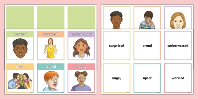 Children's Mental Health Week Activities: Feelings Bingo