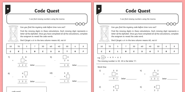 find-the-mystery-numbers-worksheet-answers