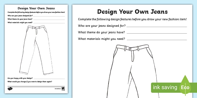 design my own jeans