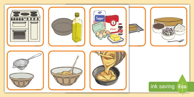 Premium Vector | Concept cake preparation step 10 the illustration shows  the tenth step of cake preparation