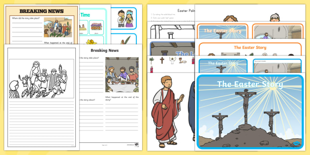 The Easter Story Teaching Pack - Easter, Easter Story, Easter resources