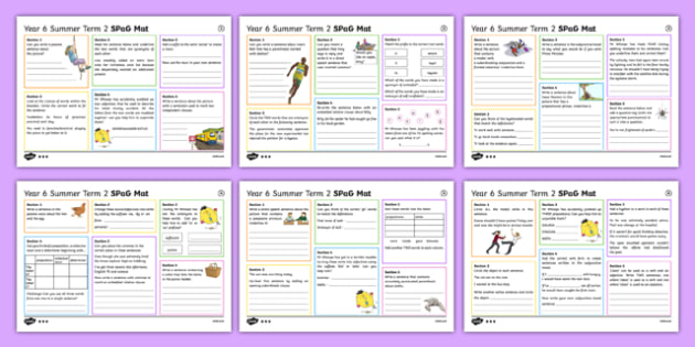 Year 4 Summer Term 2 Spag Mat 6 Answers