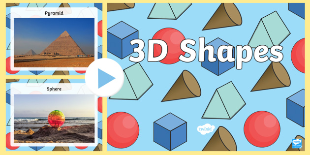 Holiday-Themed 3D Shapes PowerPoint (teacher made)