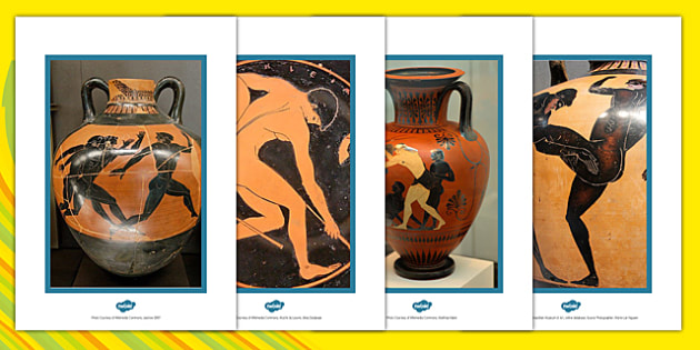 Free Greek Vase Olympic Photo Pack Teacher Made