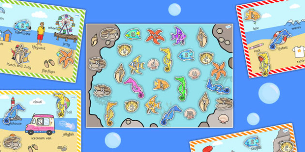 🕹️ Play Catch That Fish Game: Free Online Letter Learning Word