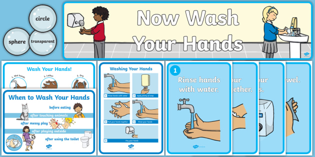 * NEW * Handwashing Display Pack - Early Years Personal Care, Early Years