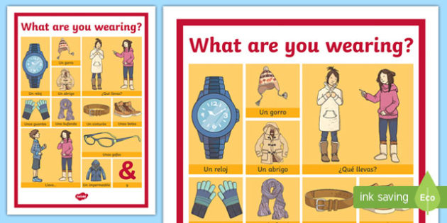 What clothes are you wearing today ? - ESL worksheet by mmepentel