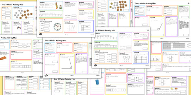 Maths Activity Mats | Maths Problems | Activity Sheets