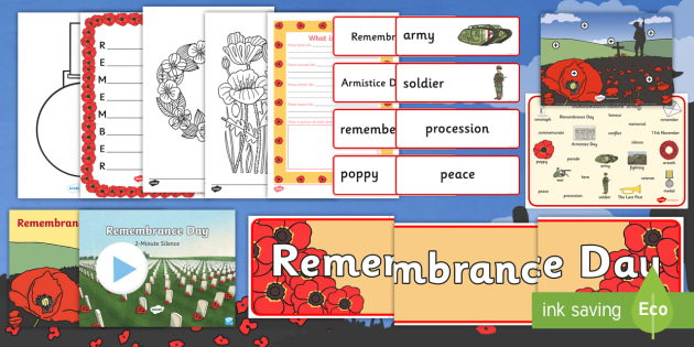 Remembrance day comprehension ks1