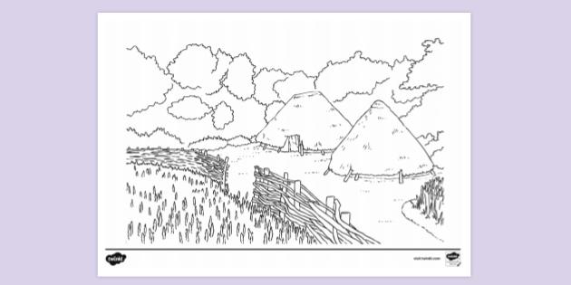 FREE! - Crop Colouring Sheet (teacher made)