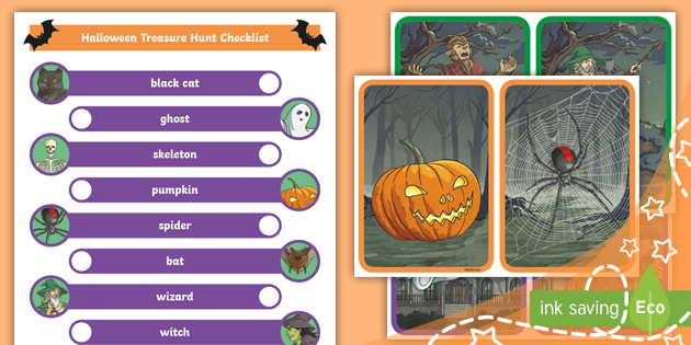Play Scary Scavenger Hunt game free online