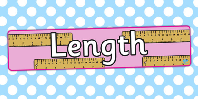 Length Display Banner Displays Banners Measure Visual Aid