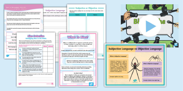 Introduction to Bias Activity Pack | Language in Context