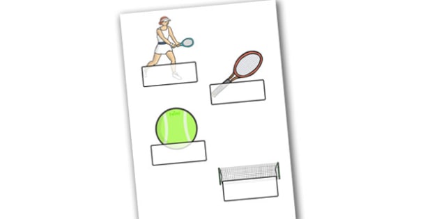The Olympics Tennis Self-Registration (teacher made)