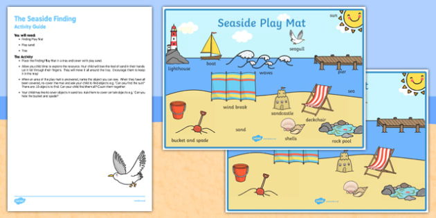 The Seaside Finding Busy Bag Resource Pack for Parents