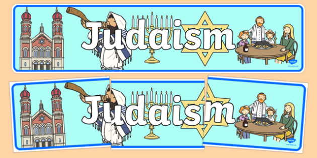 Judaism Classroom Display Banner | Religion (teacher Made)