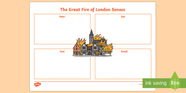 The Great Fire Of London Senses Worksheet Worksheet Worksheet