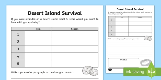 Writing A Survival Guide KS2 Kensuke s Kingdom Resource