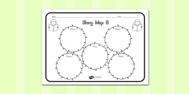 Story Map B Worksheet (teacher Made)