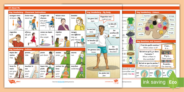 french-knowledge-organiser-all-about-me-year-3