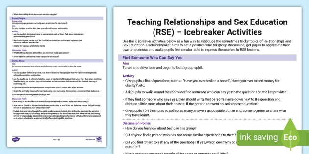 Sre Icebreakers Pshe Primary Resources Twinkl Life