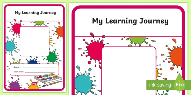 my learning journey template