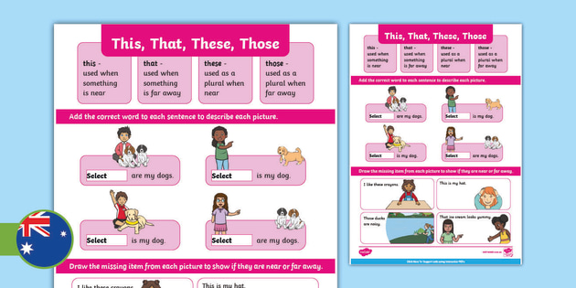 this-that-these-those-exercises-grammar-activity-sheets