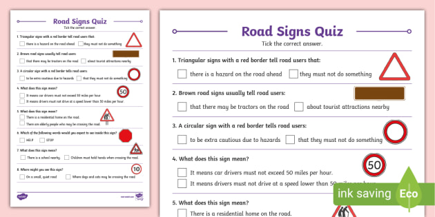 Right Of Way: Traffic Rules Quiz! - ProProfs Quiz