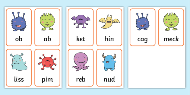 Letters And Sounds Phase 2 Nonsense Words Teacher Made